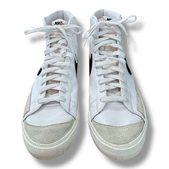 Nike Blazer Mid ‘77 Vintage White Black Sail Sneakers BQ6806-100 Men’s Size 13 - Picture 10 of 10